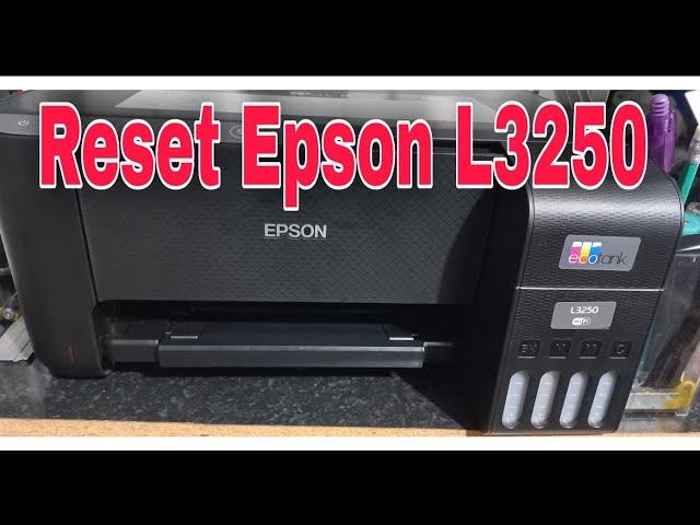 EPSON L3250 RESET COMO RESETAR FACIL JULIO COELHO