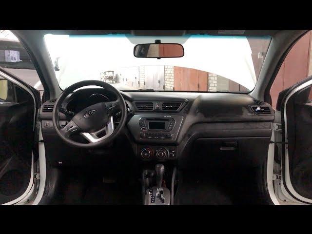 Kia Rio III Химчистка и разбор салона