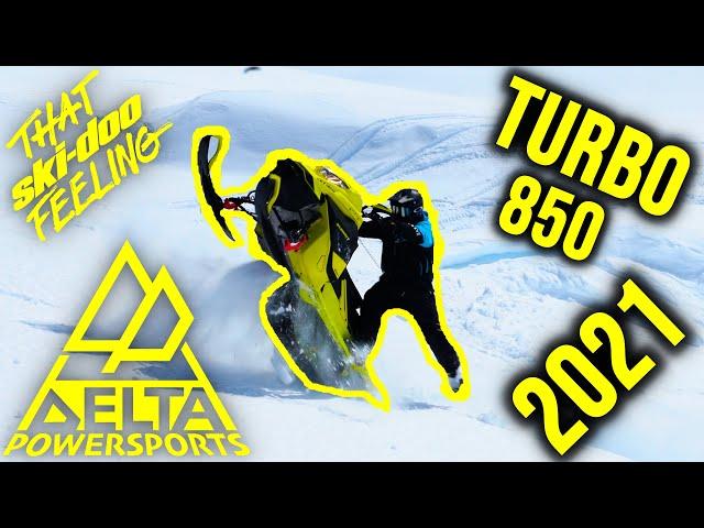 2021 Ski-Doo Summit 850 Turbo Test Ride