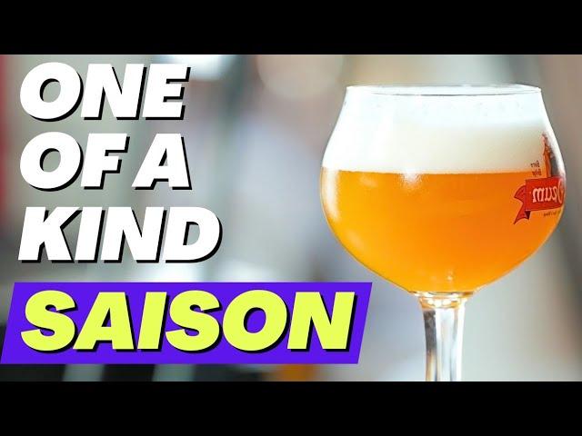 YOU CAN'T BREW THIS BEER - Making a Truly Unique BELGIAN SAISON