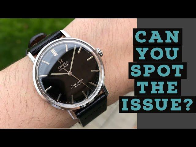 Daily Dose "Watch Wrong?" #9 - Vintage watch issue, Can you spot it!?