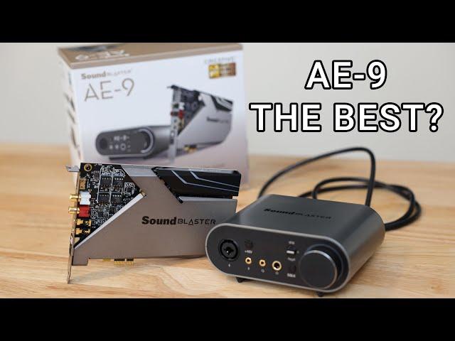 SoundBlaster AE-9 Premium Sound Card or Just Premium Price?