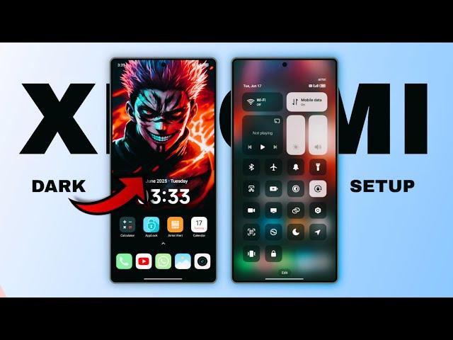 CHINESE HyperOS 2 IOS THEME For HyperOS + Miui  HyperOS 2 New Control Theme | Miui Themes 