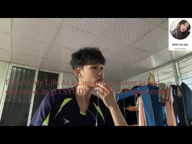 Cuộc sống thật sự của 1 sinh viên l Days in my life l Uni Vlog l nino emme