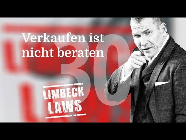 Selling is not advised ► #030 LIMBECK LAWS for SALES