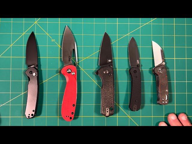 Rob’s Nerdy Knives 2022 top 5 budget knives (category 4)… part 1 of 4