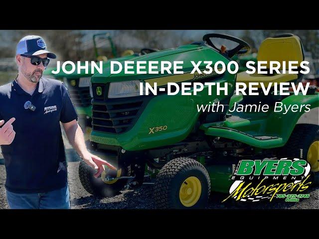 John Deere X300 Series Tractor In-Depth Review