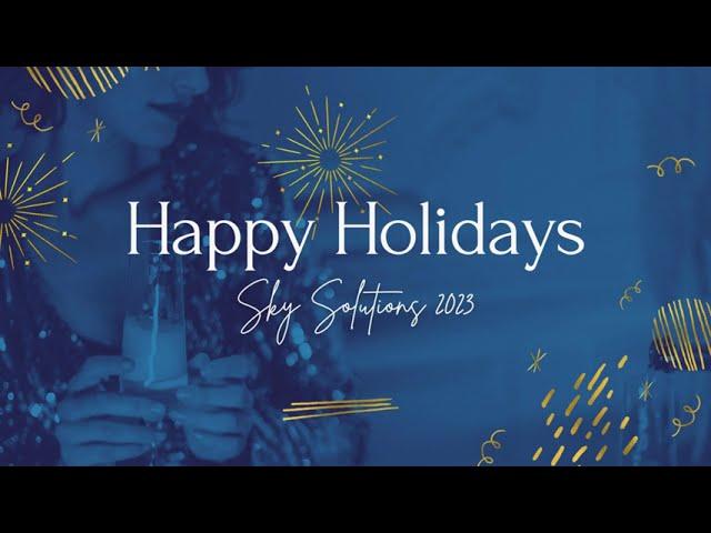 Sky Solutions - Happy holidays 2023