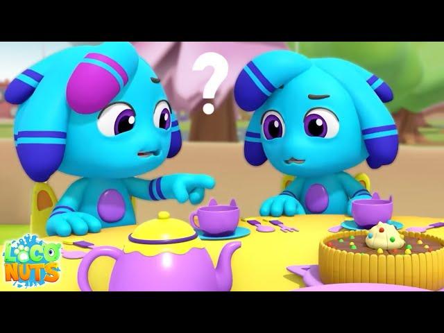 Tea Party + More Comedy Cartoons and Animated Funny Shows for Kids By Loco Nuts Hindi