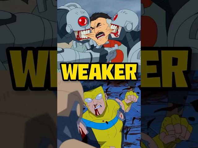 Why Are The REANIMEN So Much Weaker Now? | Invincible Season 3 #invincible #comics #shorts