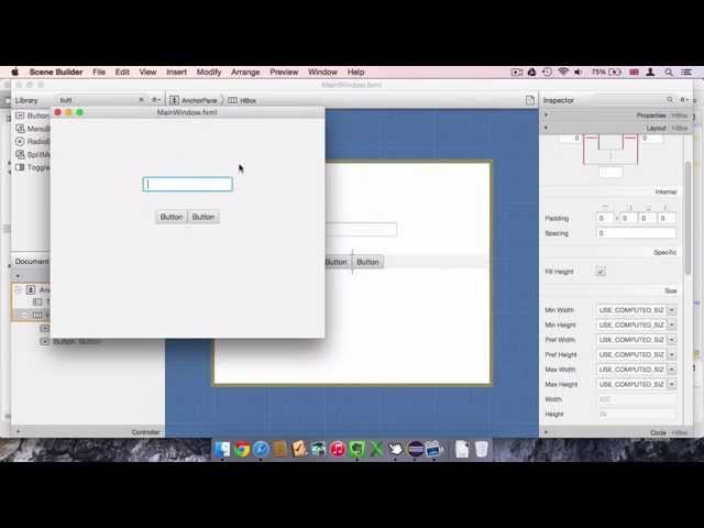 JavaFX Java GUI Tutorial [3] - Das GUI mit Scene Builder erstellen - DEUTSCH