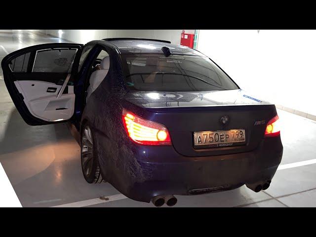 ПОСЛЕДНЯЯ ЖИВАЯ ЛЕГЕНДА M5 E60 V10. СЛИШКОМ ГРОМКАЯ...