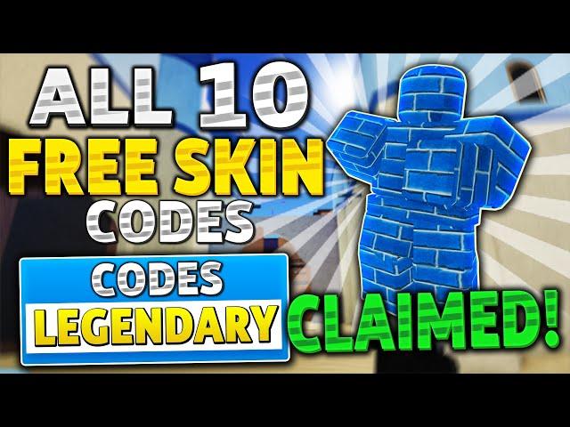 ALL 10 *SECRET SKIN* CODES in ARSENAL (ROBLOX)