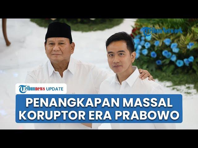 Prabowo-Gibran Baru Jabat 15 Hari,  Mulai Penangkapan Massal Koruptor hingga Copot Pejabat Penting