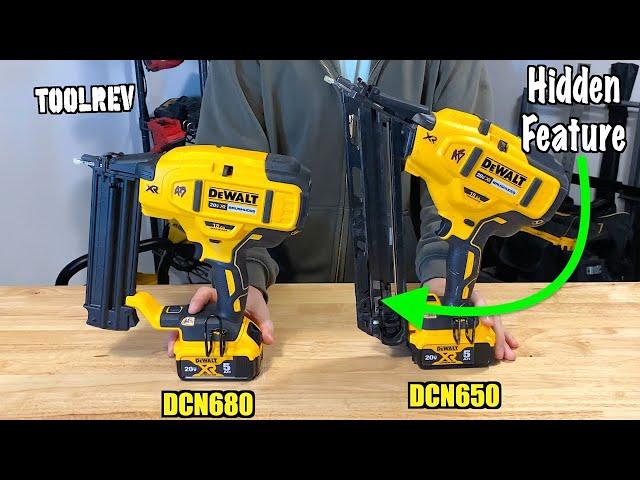 DeWalt 15 GA & 18 GA Cordless Nailer Review ️