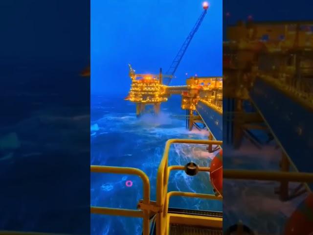 North Sea one of the Dangerous sea in world which is full of natural resources and oil fields#shorts