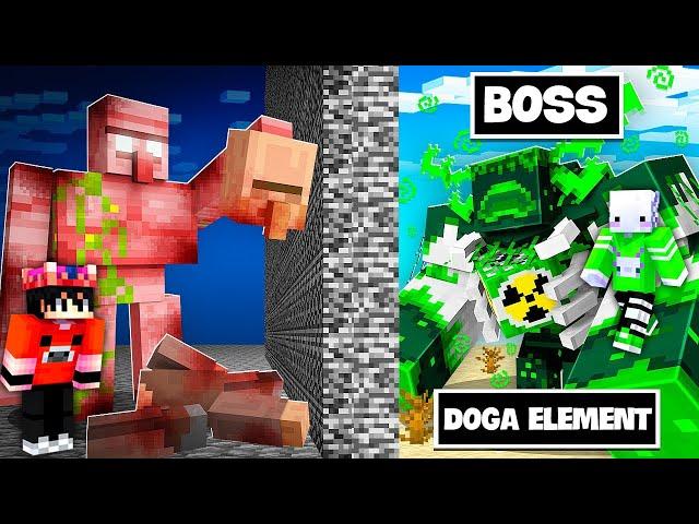 Minecraft'ta KABUS vs DOĞA BOSS SAVAŞLARI!