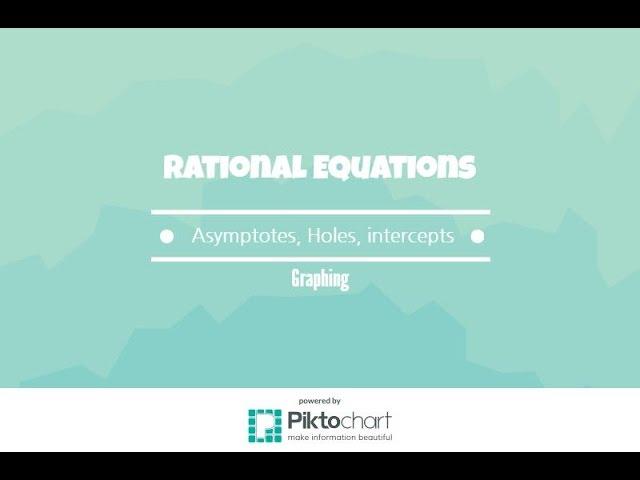 How to Graph Rational Equations