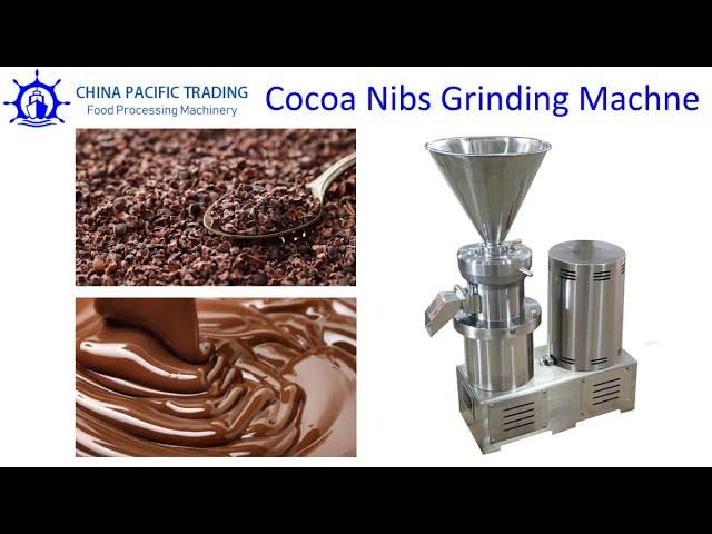 Cocoa Nibs Grinding Machine|Cocoa Liquor Making Machine|Colloid Mill|Cocoa Processing Machines