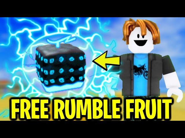 HOW TO GET FREE RUMBLE FRUIT IN BLOX FRUITS (Roblox)