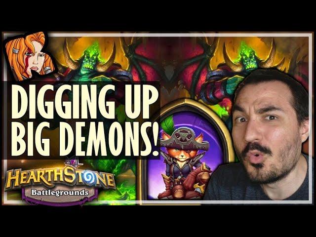 DIGGING UP BIG DEMONS IN 2020?! - Hearthstone Battlegrounds