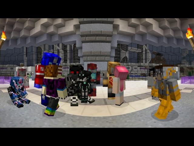 MEGATRON TRANSFORMERS MURDER - Minecraft 360° Video