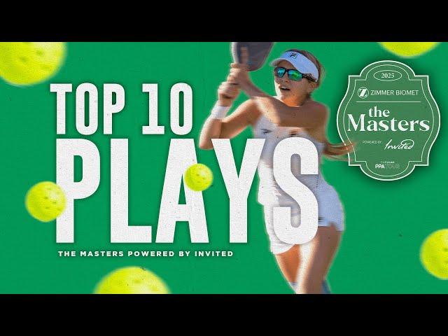 Top 10 Plays from the Zimmer Biomet Masters