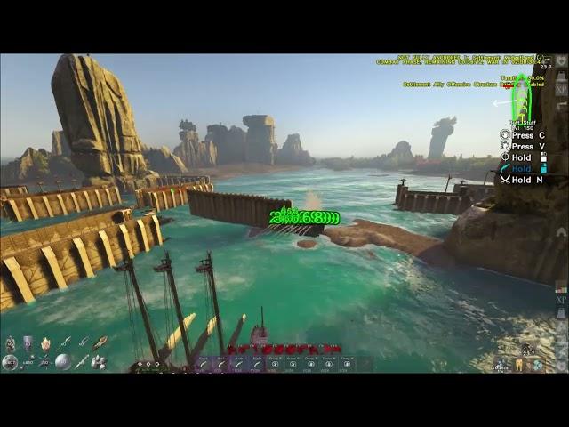 Atlas PVP Crimson Visits Midgets in E3 - FAFO vs Crimson Boat PVP - Flooded Pints-