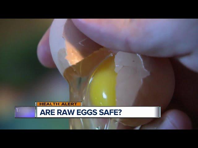 Are raw eggs safe to eat?