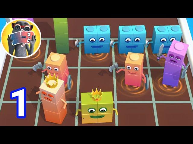 Merge Number Cube : Fam Run - Gameplay Part 1 iOS/Android - Number Cube Run