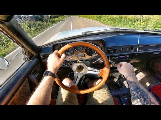 1986 Volga GAZ 24-10 V8 4.2 MT - POV TEST DRIVE