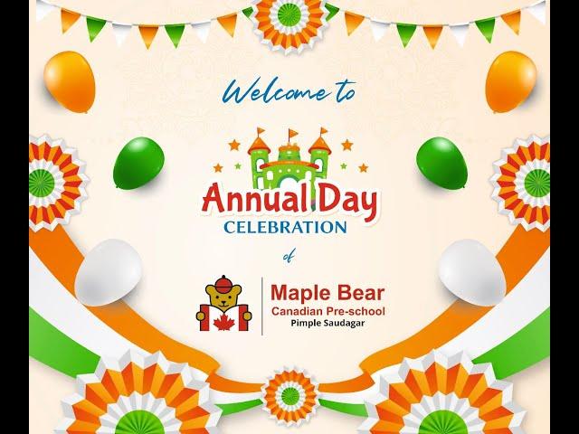 Annual Day Maple Bear Pimple Saudagar 2022-23