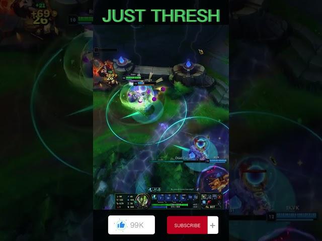 QUICK THRESH Q REACTION ! #shorts #tiktok #fyp #funnyvideo #leagueoflegends #lol #thresh #turkey