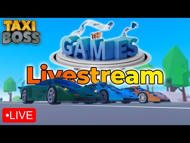 Playing Taxi Boss before Roblox Olympic Event begin (Roblox Taxi Boss/The Games)