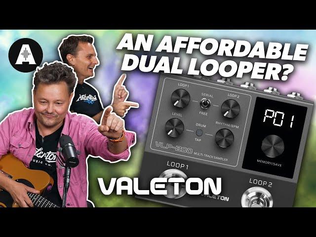 A Dual Looper Pedal for Less! - Valeton VLP-200