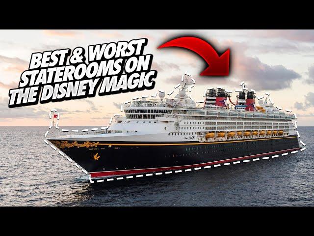 Best & Worst Cruise Staterooms on the Disney Magic / Disney Cruise Line