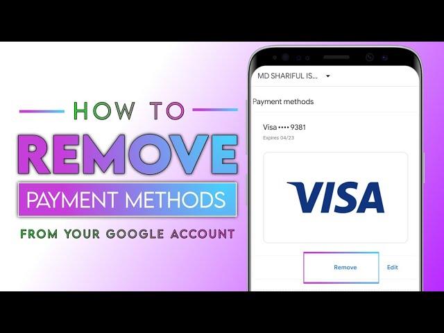 How To Remove Payment Method On Google Play @TECHLOAD