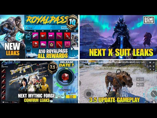  Bgmi New A10 Royal Pass | Next X Suit  Leaks | Bgmi Next Mythic Forge |  Bgmi / Pubg 3.5 Update