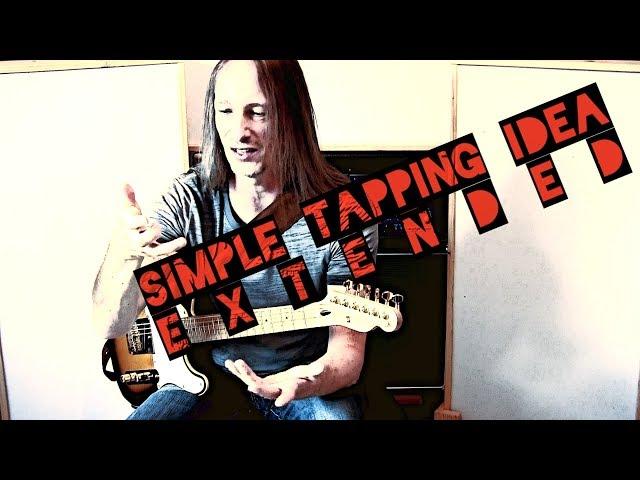 Simple Tapping Idea Extended 2 ⭐⭐⭐ Guitar-Nerdery 011  how to create broad and super fast licks