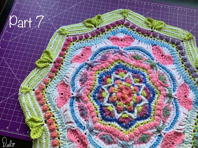 Crochet Spring Fling Garden Part 7 (Rnds 34-40)