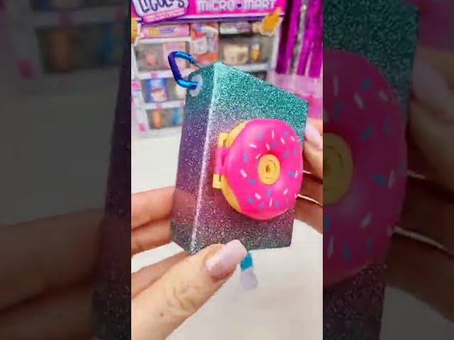 Real Littles Journals #reallittles #journal #mini #asmr  #miniature #glitter #donuts #shorts