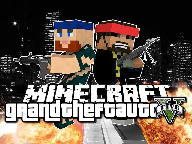 Minecraft Grand Theft Auto Mod - IT ALL STARTS HERE (GTA 5)