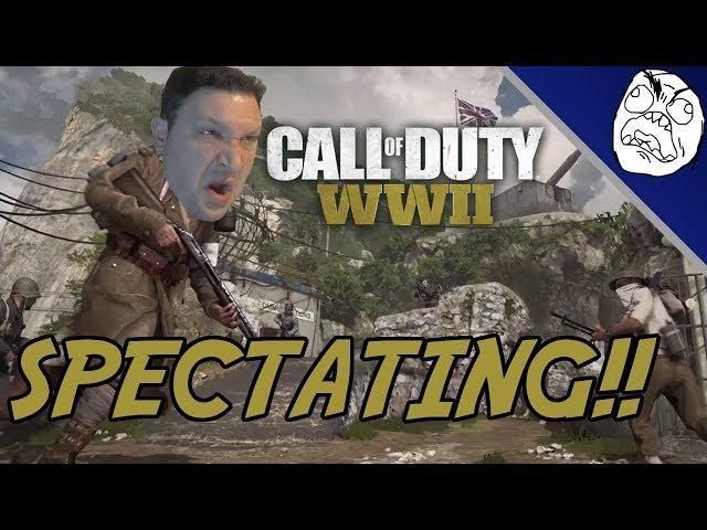Call of Duty WWII Rage Montage: Spectator Bug, Menu Glitches & Bad Spawns!!