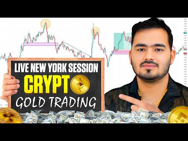 Crypto & Gold Live Trading || 3 June || The Trade Room -  Mayank Raj