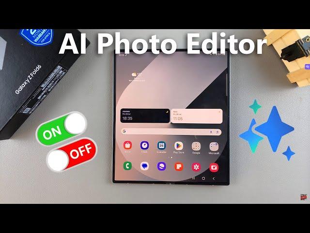 How To Turn AI Photo Editor On / Off On Samsung Galaxy Z Fold 6