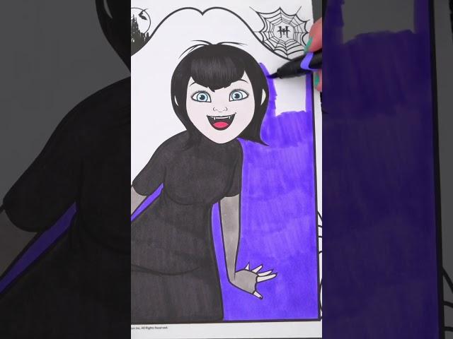 Coloring Mavis #hoteltransylvania #coloring