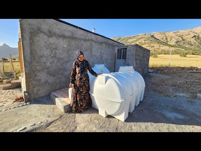 Tears of Joy: Filmmaker's Generous Gift Transforms Single Mom's Life - Water Tank
