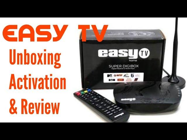 Easy TV Super Digibox - Unboxing, Setup, and Review