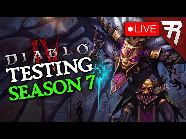 Testing Diablo 4 Season 7