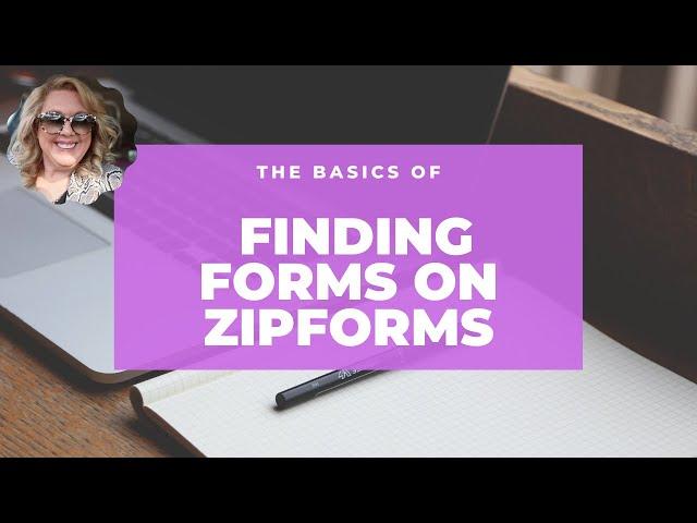 Zipforms | Keller Williams | Finding | Forms